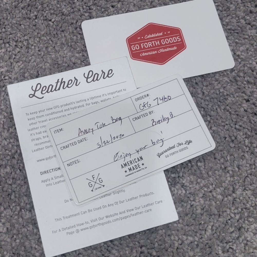 Gfg Rustic Grey Medium Go Forth Goods Tote This G… - image 2